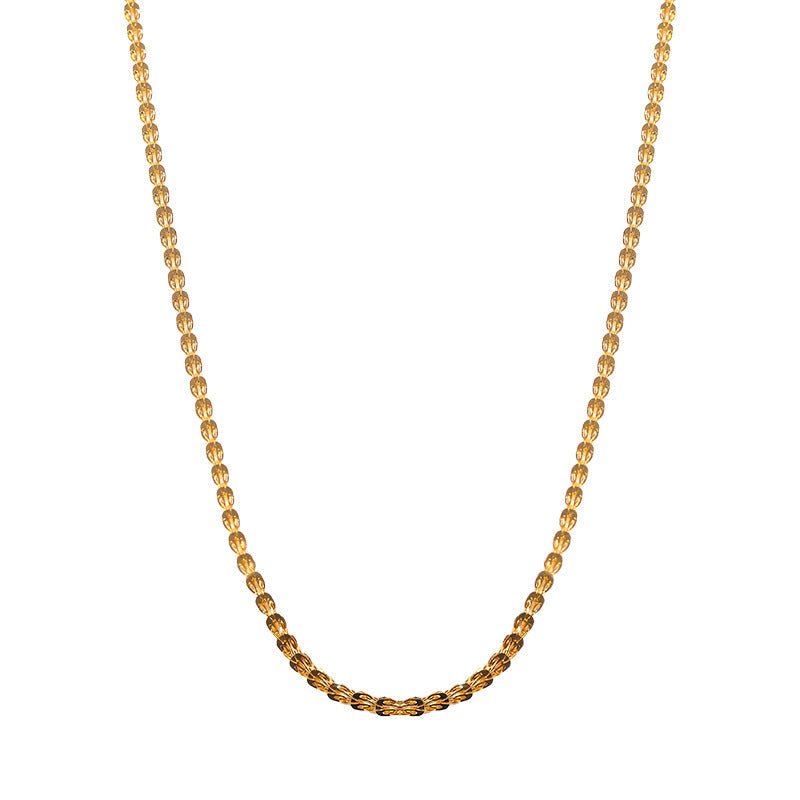 Phoenix Tail Necklace Niche Versatile Does Not Fade Simple Style
