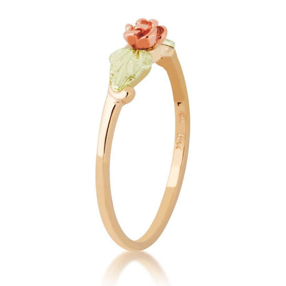 Little Rose - Black Hills Gold Ladies Ring