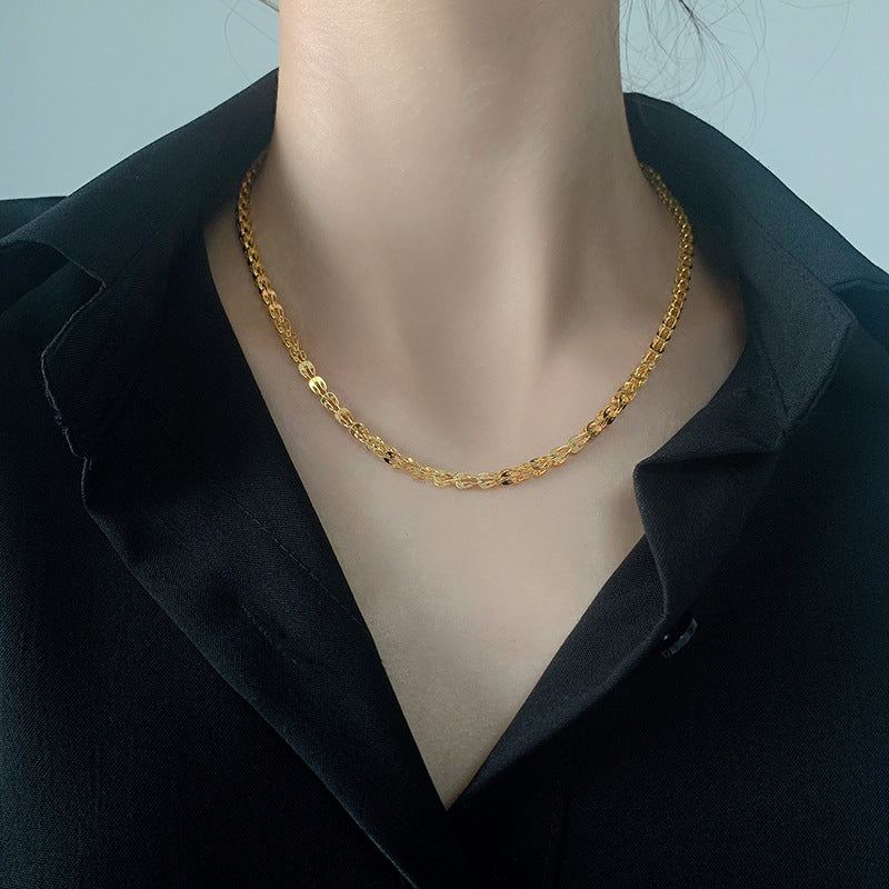 Phoenix Tail Necklace Niche Versatile Does Not Fade Simple Style