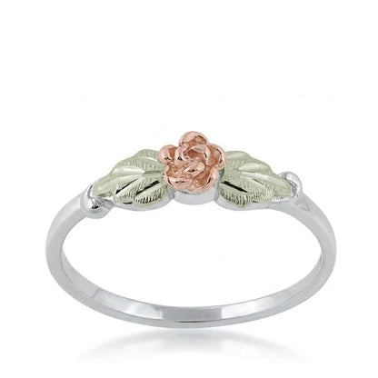 Little Rose - Black Hills Gold Ladies Ring